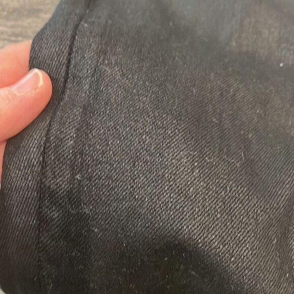 Goldsign Zebra coated black leggings size 27 - Picture 10 of 10